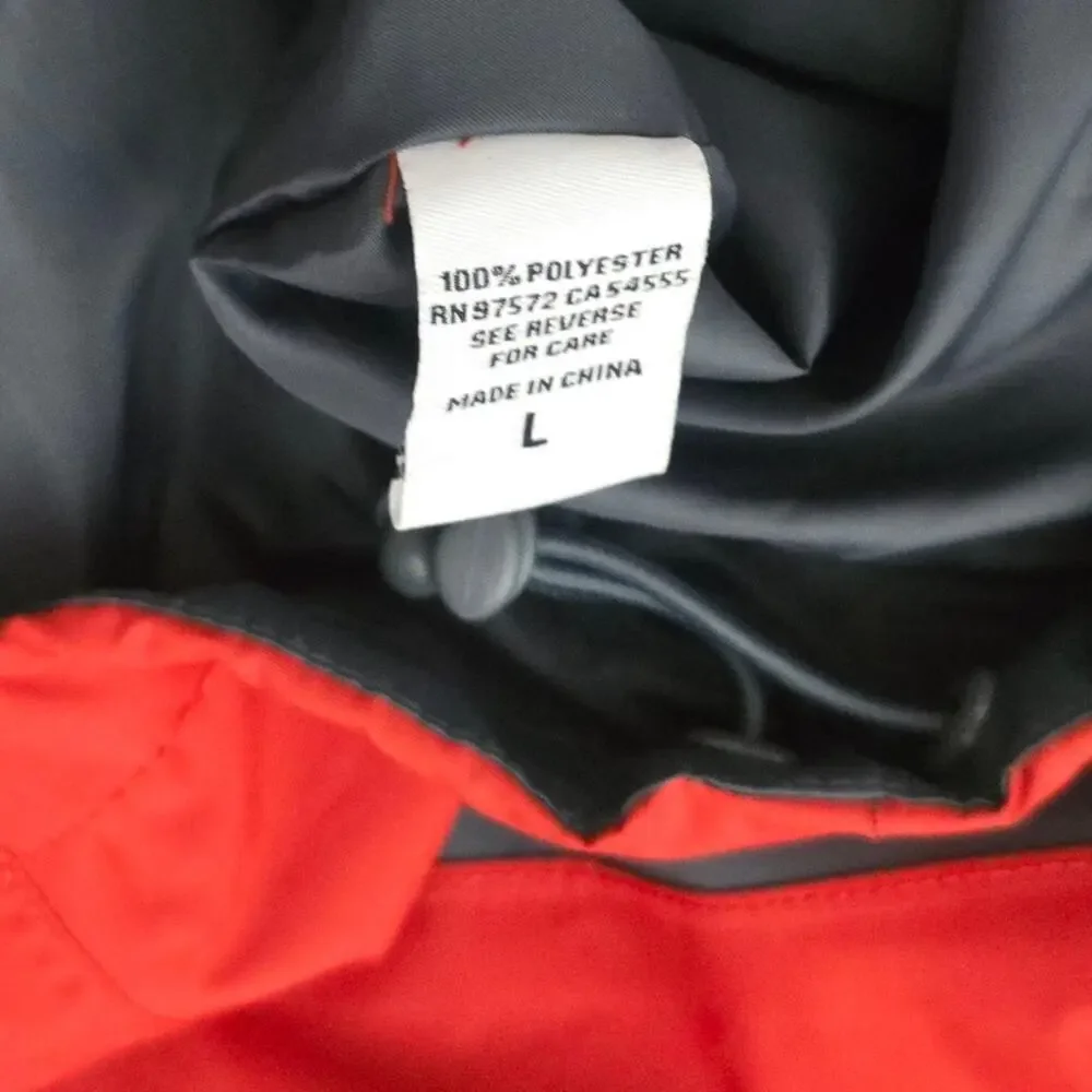 Super Bowl 50 San Francisco Bay Area Volunteer Jacket Red Windbreaker Large Rare